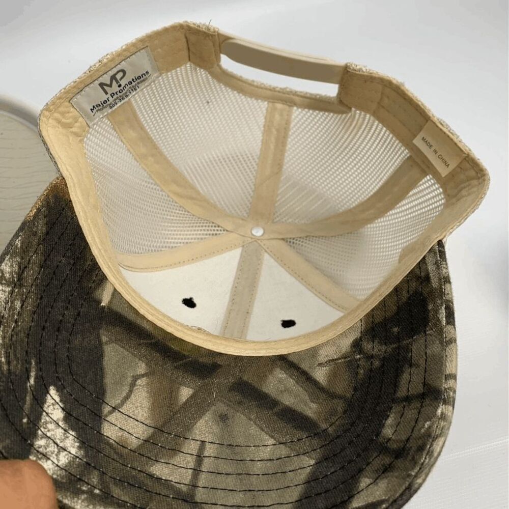 RamTool Guardian Fall Protection Hat Snapback Meshback Trucker Cap‎ Camo - Picture 5 of 6
